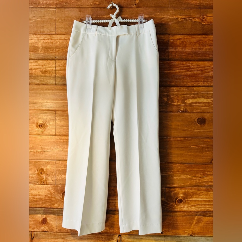 Anne Klein Cream Women's Trousers